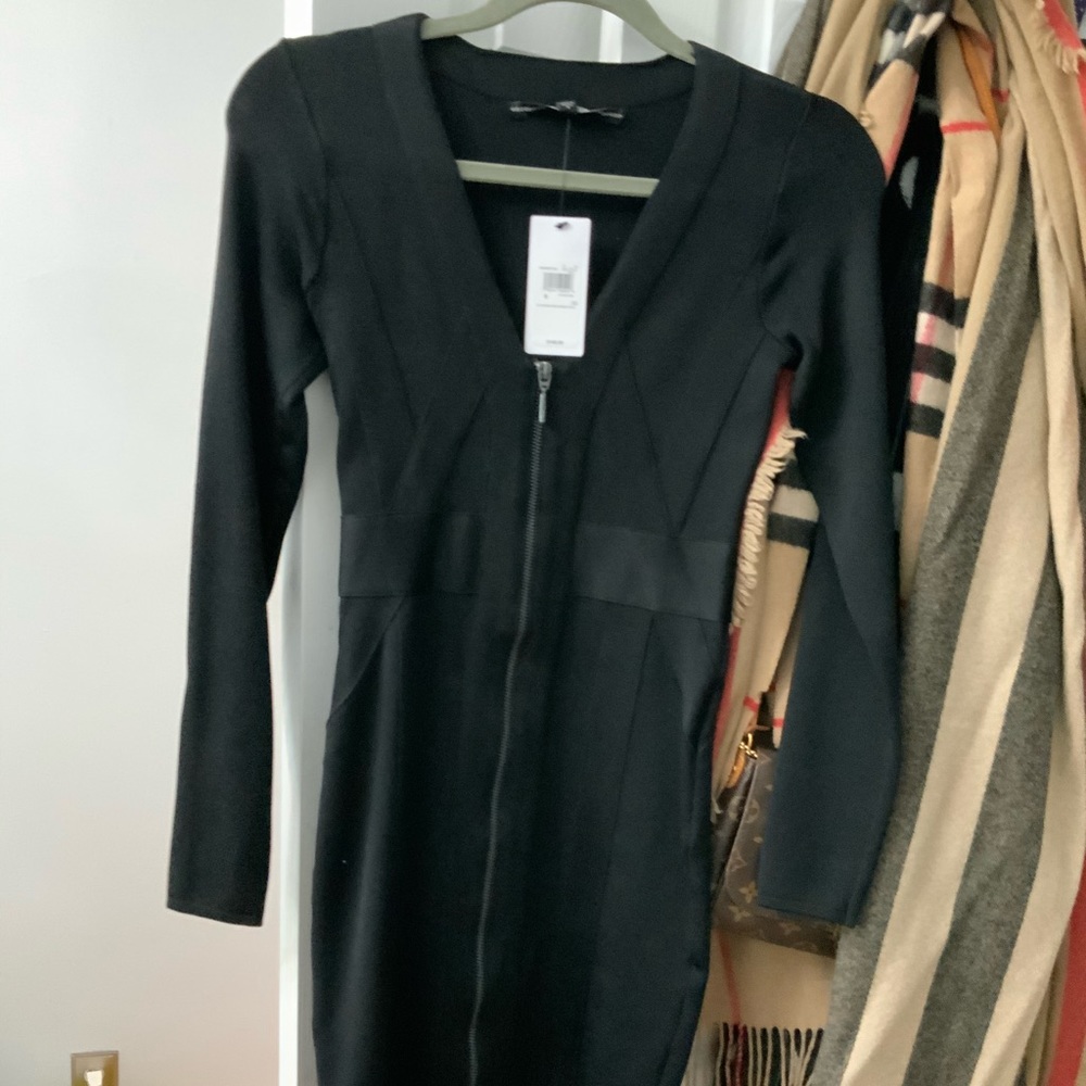 Black Guess Bandage dress